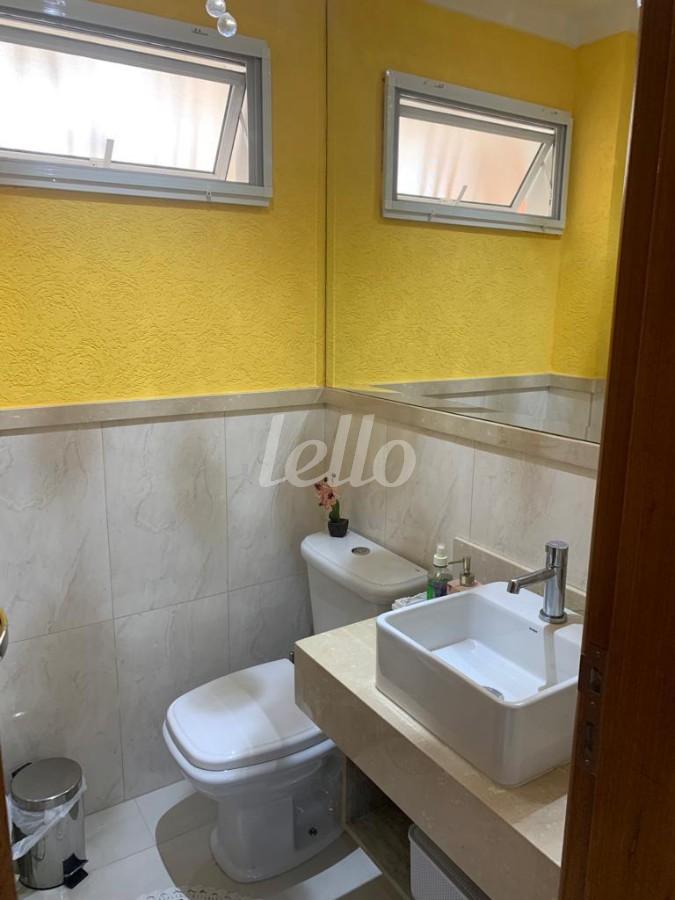 LAVABO de Casa à venda, sobrado com 189 m², 3 quartos e 3 vagas em Parada Inglesa - São Paulo