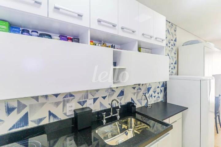 COZINHA de Apartamento à venda, Studio com 22 m², 1 quarto e em Jardim Das Acácias - São Paulo