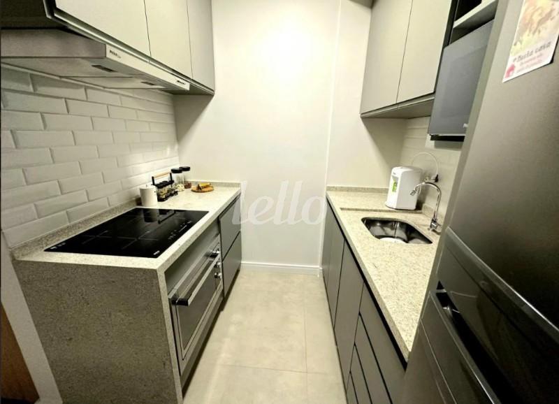 COZINHA de Apartamento à venda, Padrão com 49 m², 1 quarto e 1 vaga em Campo Belo - São Paulo