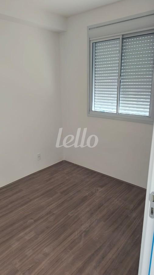 DORMITÓRIO de Apartamento à venda, Padrão com 24 m², 1 quarto e em Vila Prudente - São Paulo