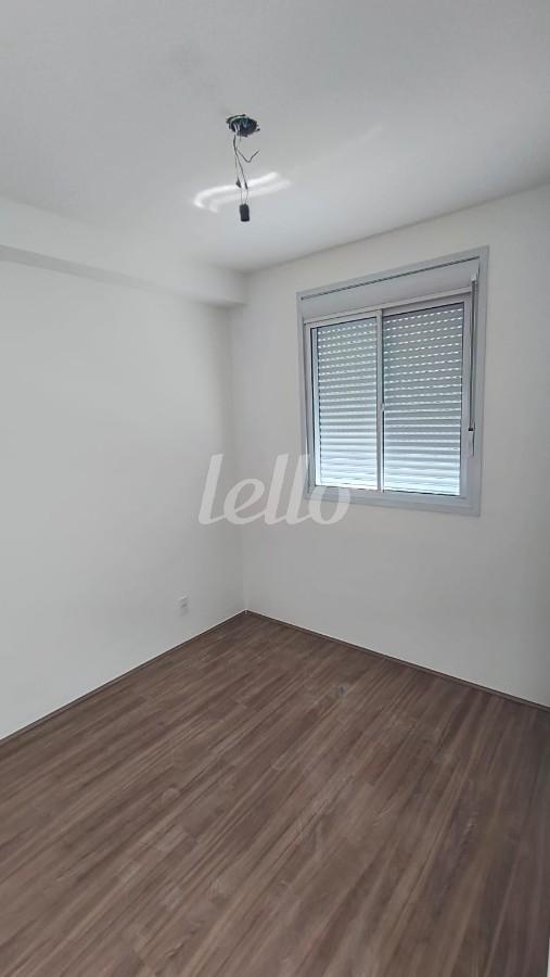 DORMITÓRIO de Apartamento à venda, Padrão com 24 m², 1 quarto e em Vila Prudente - São Paulo