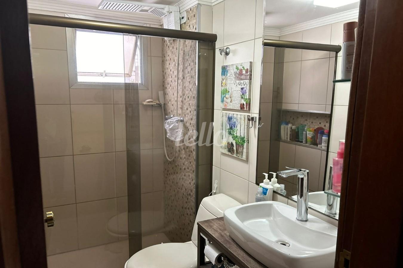 BANHEIRO de Apartamento à venda, Padrão com 74 m², 3 quartos e 1 vaga em Vila da Saúde - São Paulo