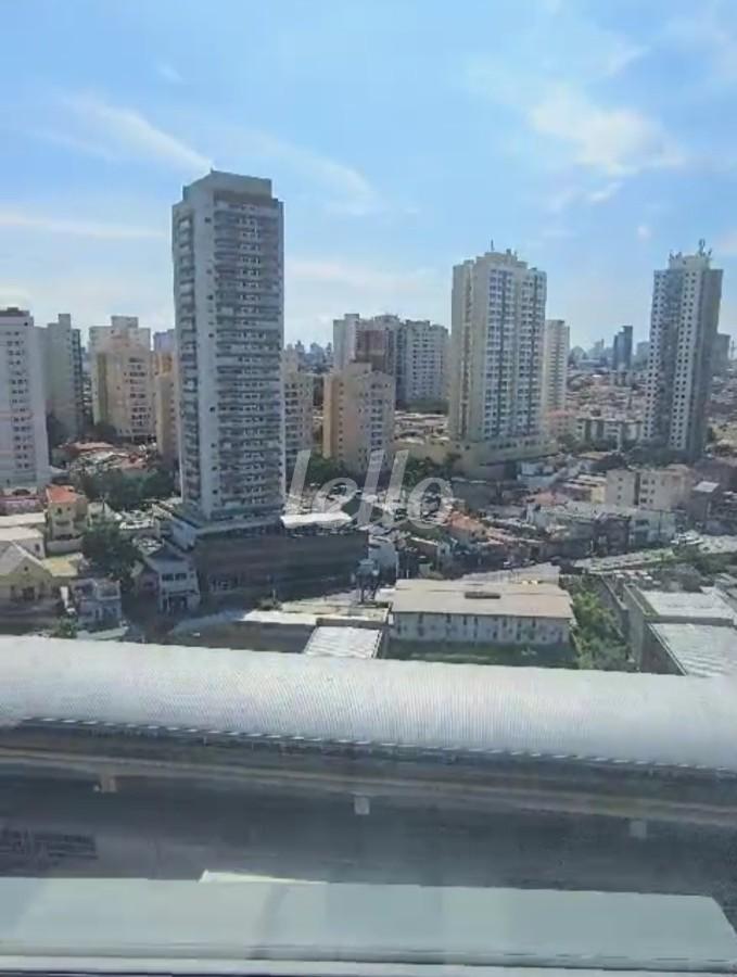 VISTA DA JANELA SALA de Apartamento à venda, Padrão com 24 m², 1 quarto e em Vila Prudente - São Paulo