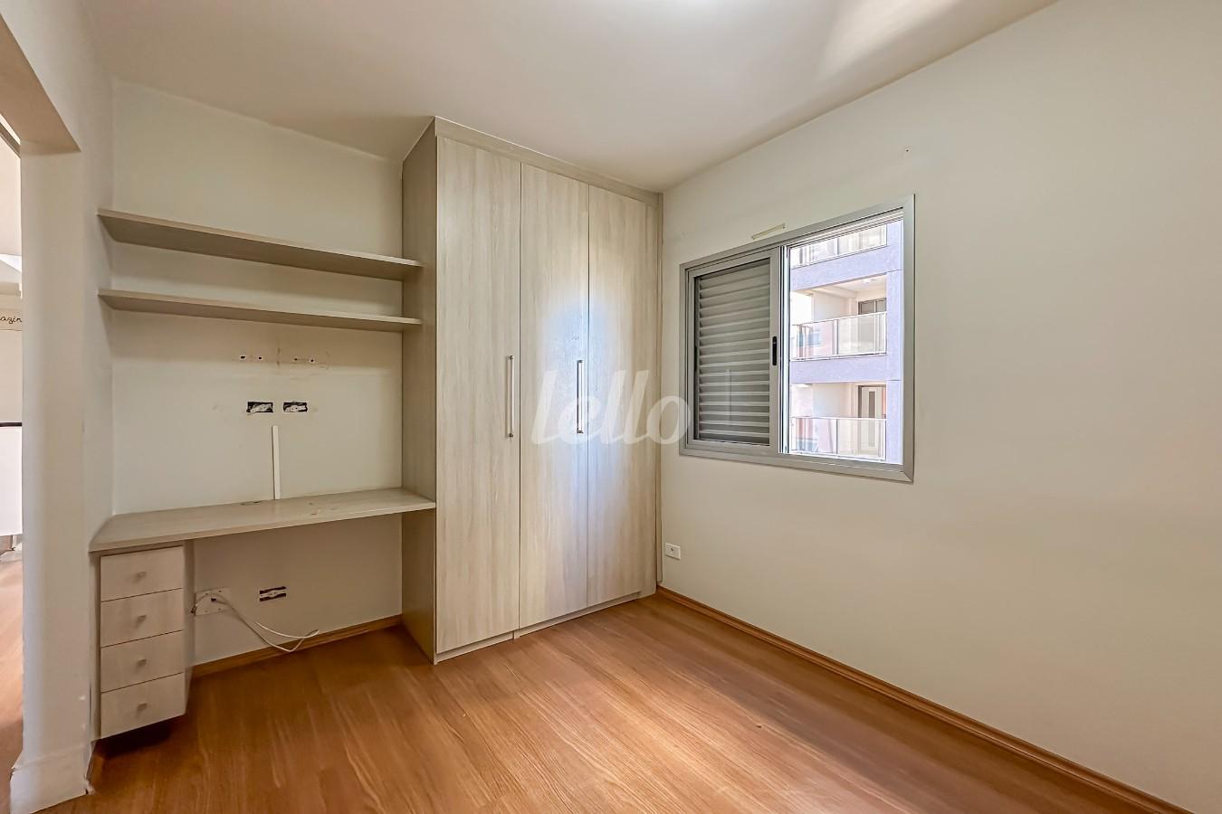 DORMITORIO 1 de Apartamento para alugar, Padrão com 50 m², 2 quartos e 1 vaga em Vila Monte Alegre - São Paulo