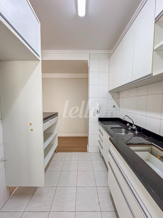 COZINHA de Apartamento para alugar, Padrão com 50 m², 2 quartos e 1 vaga em Vila Monte Alegre - São Paulo