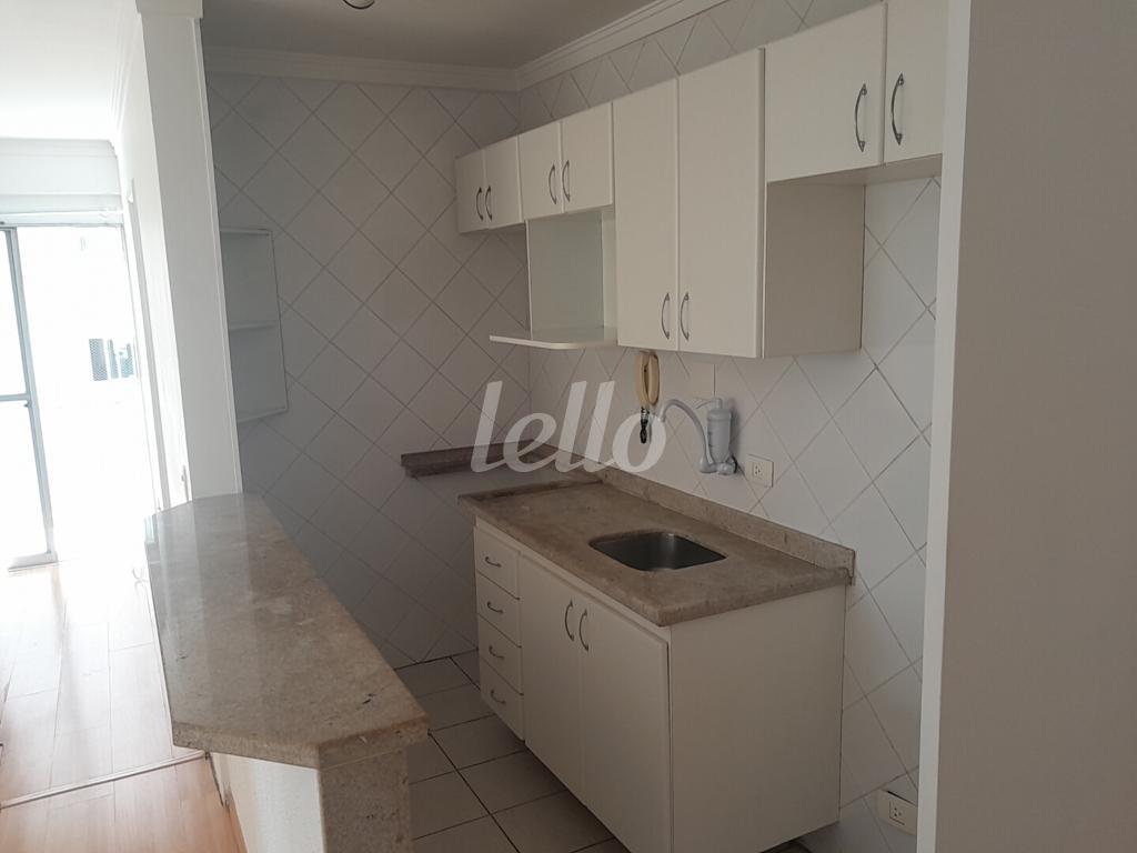 COZINHA de Apartamento à venda, Padrão com 35 m², 1 quarto e em Jardim Paulista - São Paulo