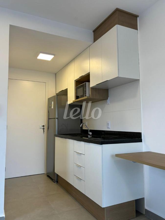 COZINHA de Apartamento à venda, Padrão com 25 m², 1 quarto e em Jardim São Paulo - São Paulo