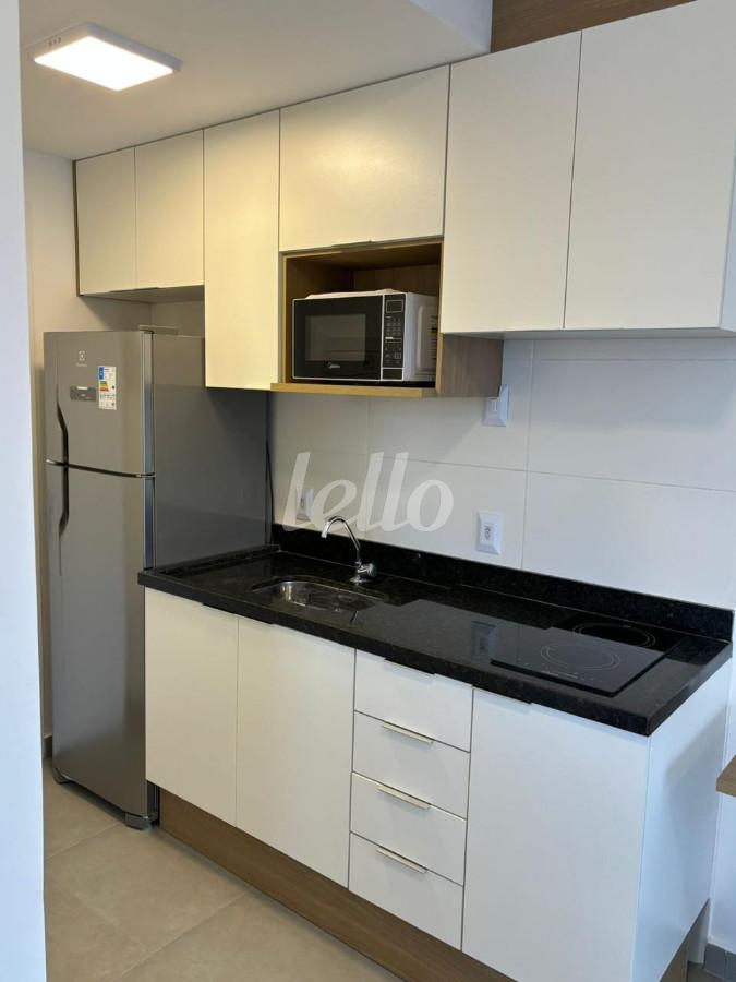 COZINHA de Apartamento à venda, Padrão com 25 m², 1 quarto e em Jardim São Paulo - São Paulo