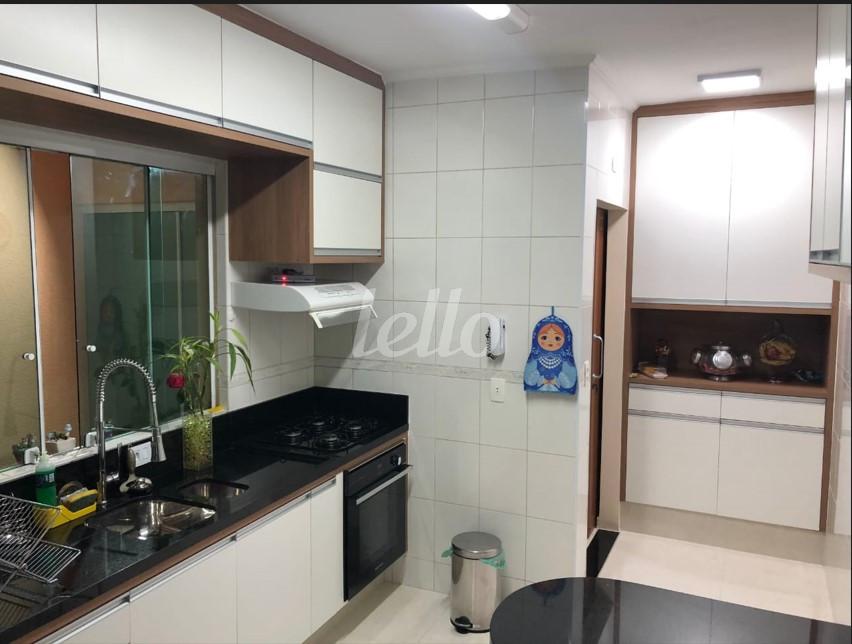 COZINHA de Casa à venda, em condomínio - sobrado com 176 m², 3 quartos e 3 vagas em Cambuci - São Paulo