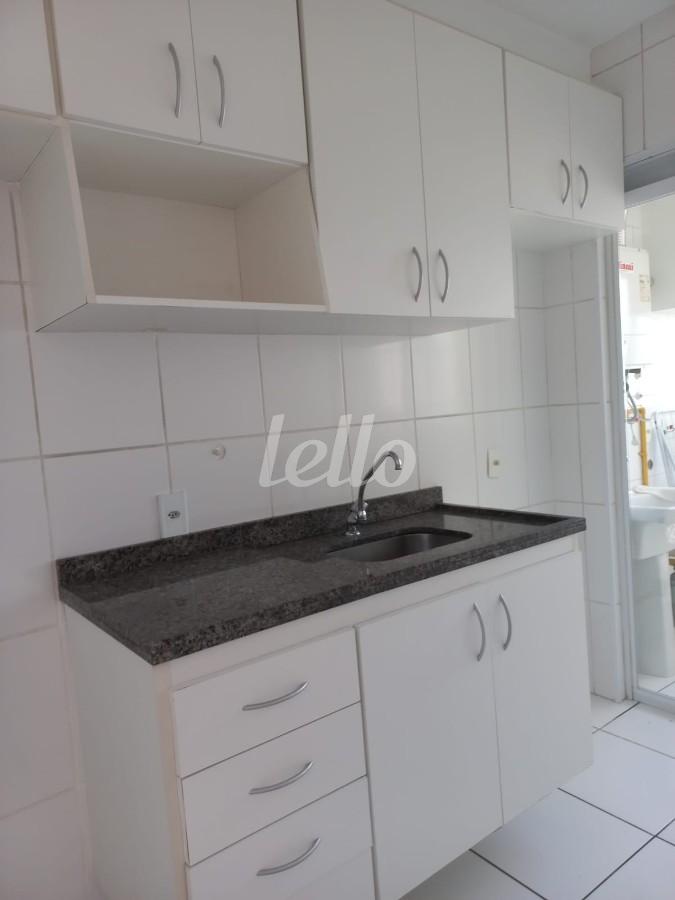 COZINHA de Apartamento para alugar, Padrão com 66 m², 2 quartos e 1 vaga em Vila Prudente - São Paulo