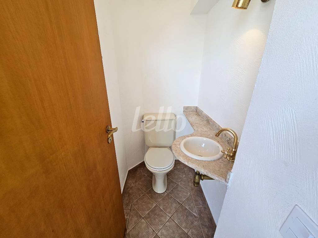 LAVABO de Apartamento à venda, cobertura - Padrão com 115 m², 3 quartos e 2 vagas em Vila Gomes Cardim - São Paulo