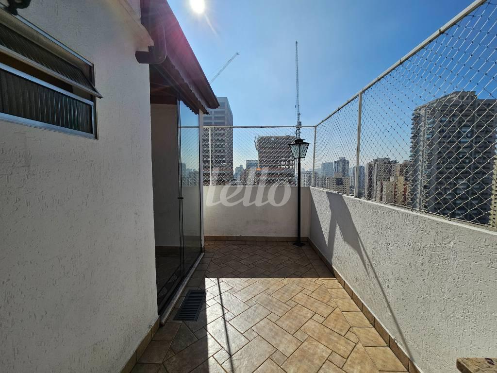 AREA EXTERNA de Apartamento à venda, cobertura - Padrão com 115 m², 3 quartos e 2 vagas em Vila Gomes Cardim - São Paulo