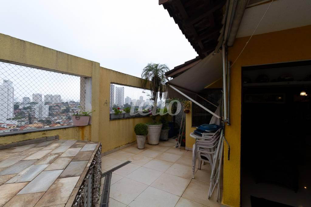 PISCINA TERRAÇO de Apartamento à venda, cobertura - Padrão com 150 m², 2 quartos e 3 vagas em Parque Mandaqui - São Paulo