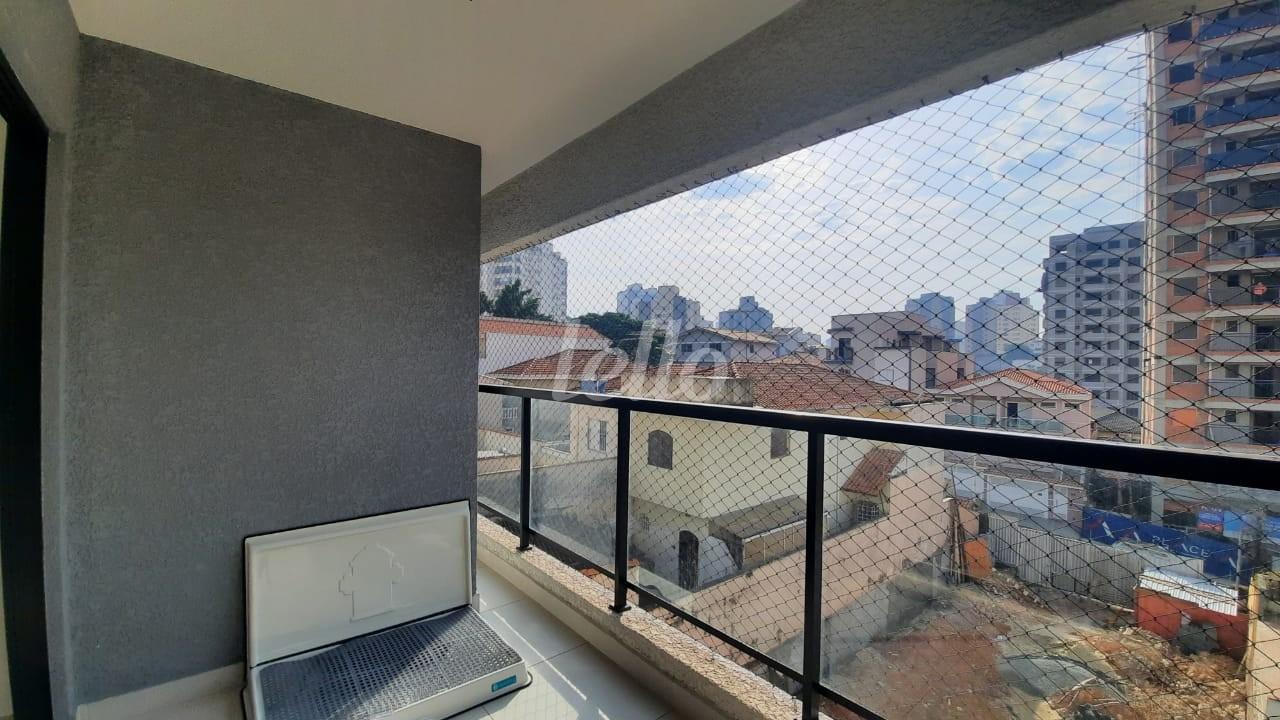 SACADA de Apartamento para alugar, Padrão com 50 m², 2 quartos e 1 vaga em Jardim São Paulo - São Paulo