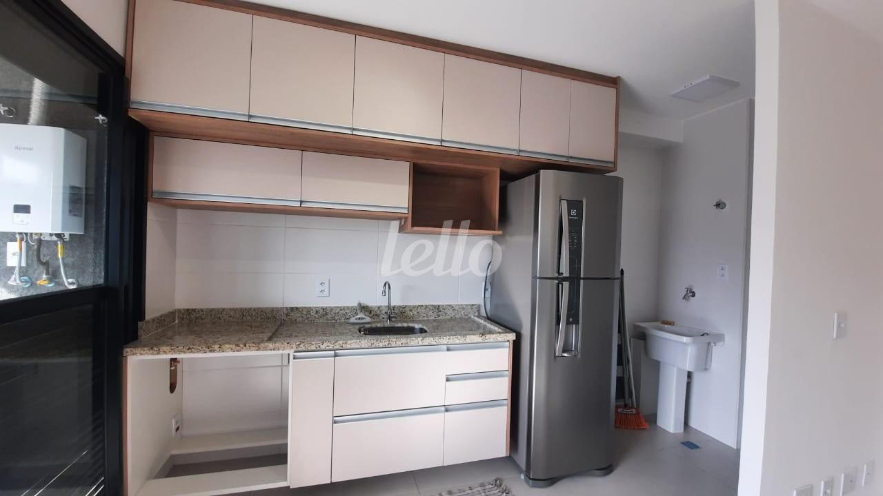 COZINHA de Apartamento para alugar, Padrão com 50 m², 2 quartos e 1 vaga em Jardim São Paulo - São Paulo