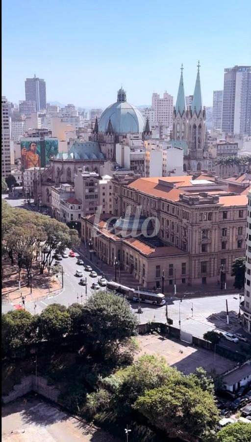 VISTA de Apartamento à venda, Padrão com 23 m², 1 quarto e em Sé - São Paulo