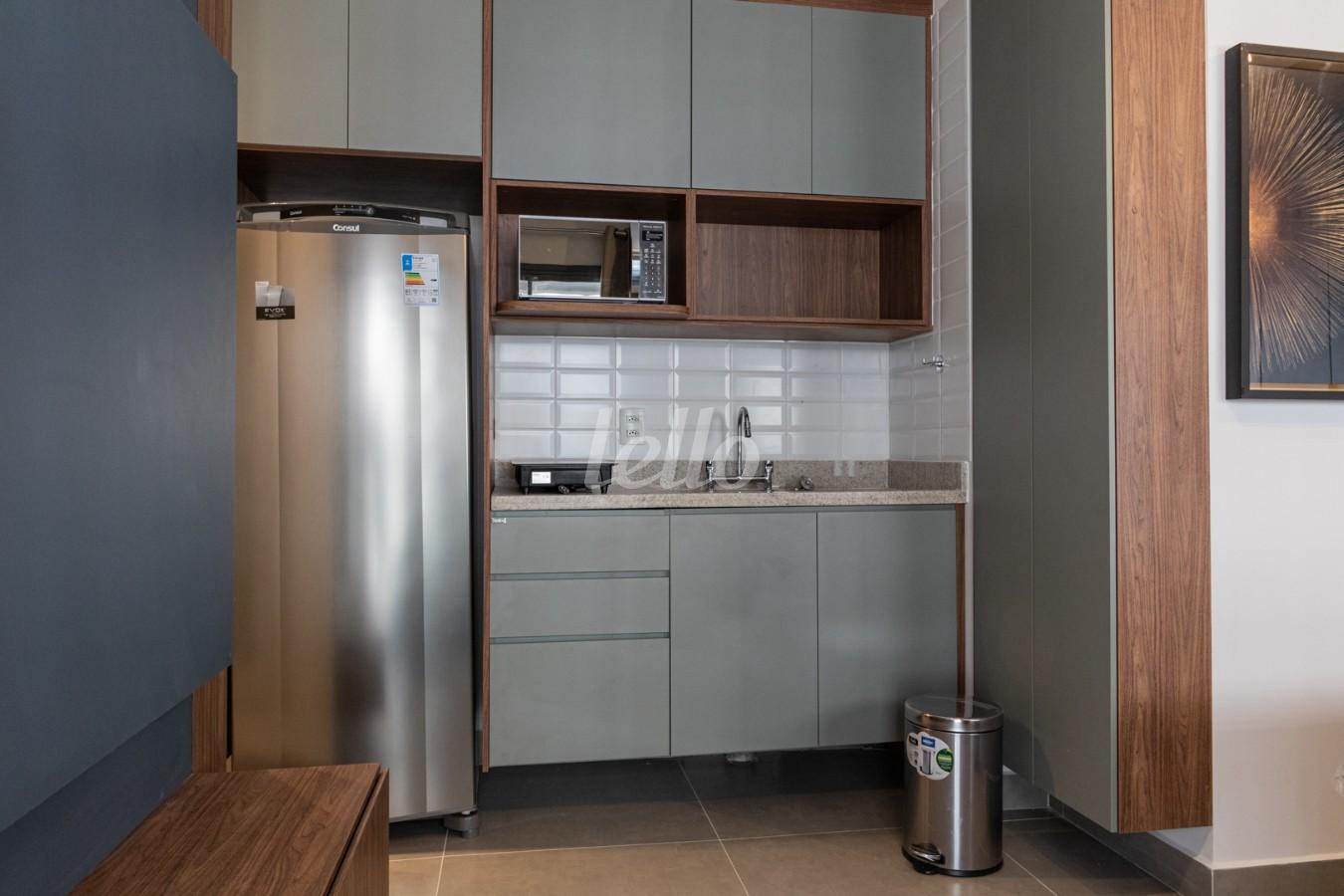 COZINHA de Apartamento para alugar, Padrão com 31 m², e em Jardim Paulista - São Paulo