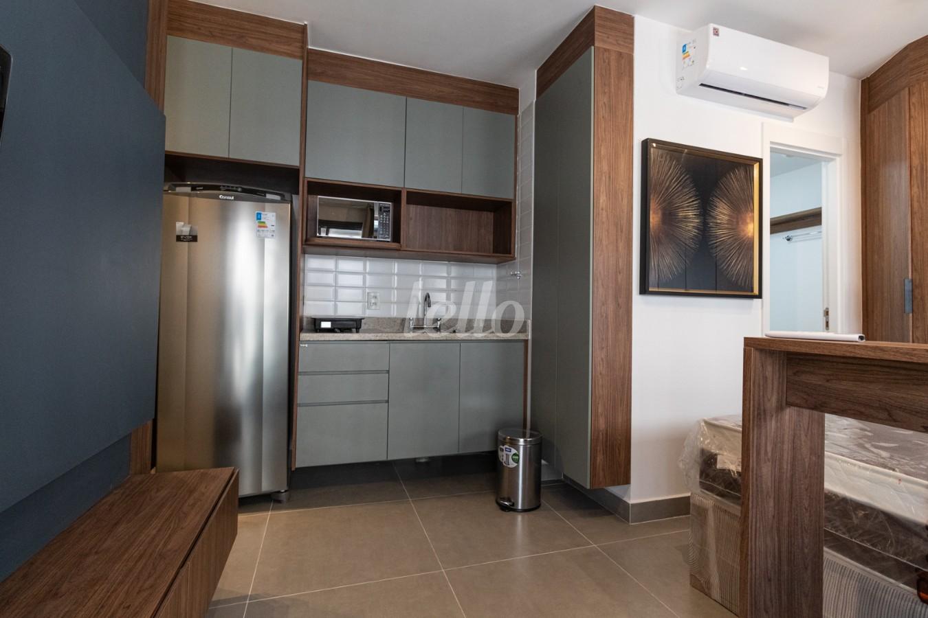 COZINHA de Apartamento para alugar, Padrão com 31 m², e em Jardim Paulista - São Paulo