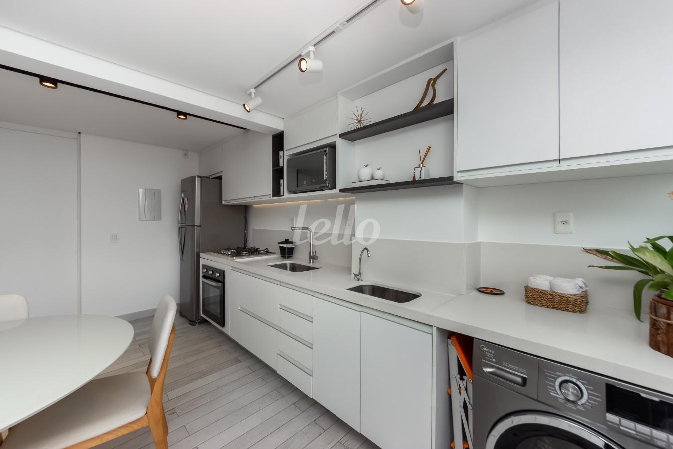 COZINHA de Apartamento à venda, Padrão com 56 m², 1 quarto e 1 vaga em Vila da Saúde - São Paulo