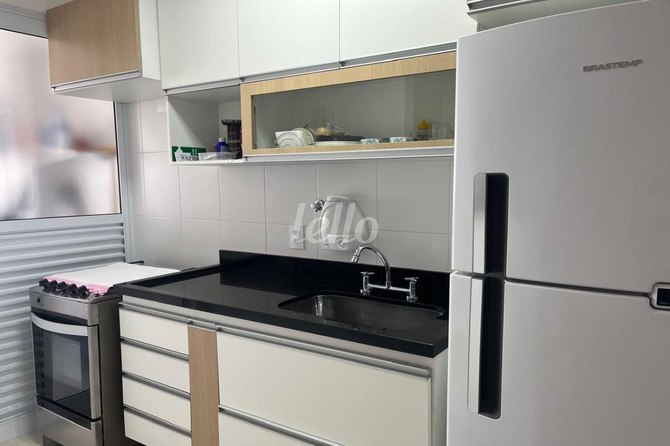 COZINHA ABERTA de Apartamento à venda, Padrão com 72 m², 2 quartos e 1 vaga em Vila Gomes Cardim - São Paulo