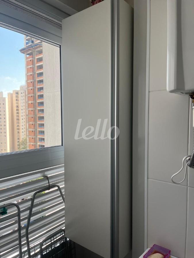 LAVANDERIA de Apartamento à venda, Padrão com 72 m², 2 quartos e 1 vaga em Vila Gomes Cardim - São Paulo