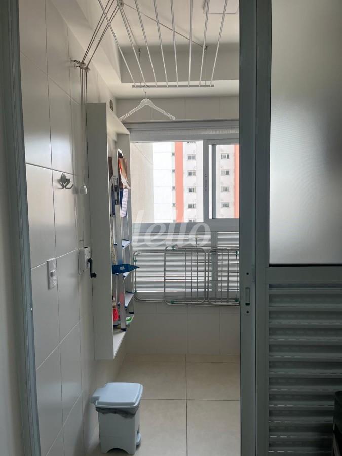 LAVANDERIA de Apartamento à venda, Padrão com 72 m², 2 quartos e 1 vaga em Vila Gomes Cardim - São Paulo