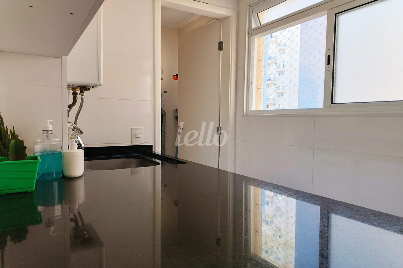 LAVANDERIA de Apartamento à venda, Padrão com 93 m², 3 quartos e 3 vagas em Vila Gomes Cardim - São Paulo