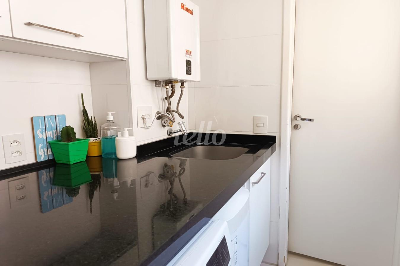 LAVANDERIA de Apartamento à venda, Padrão com 93 m², 3 quartos e 3 vagas em Vila Gomes Cardim - São Paulo