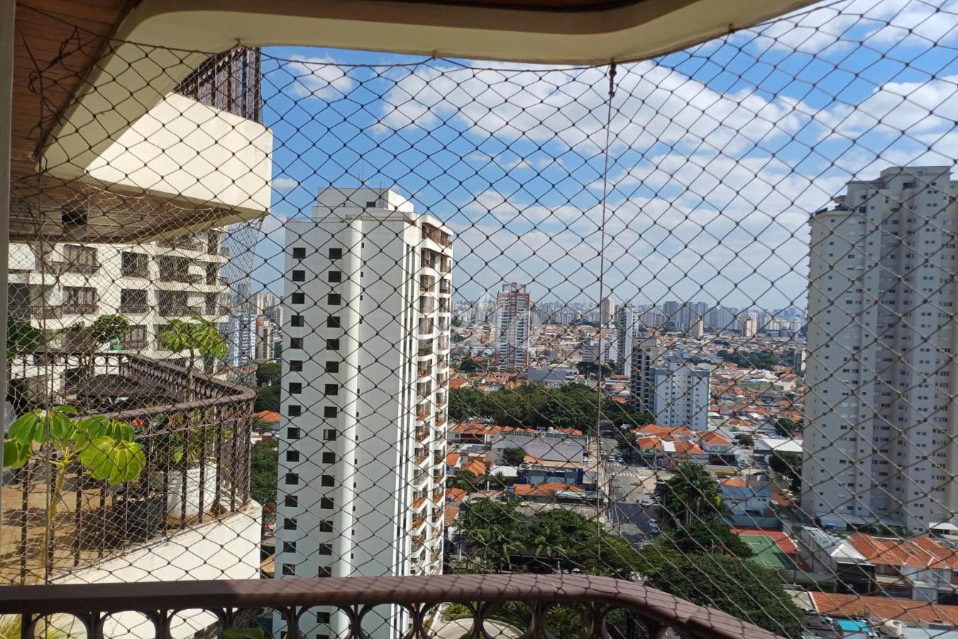 VISTA de Apartamento à venda, Padrão com 150 m², 4 quartos e 3 vagas em Vila Gomes Cardim - São Paulo