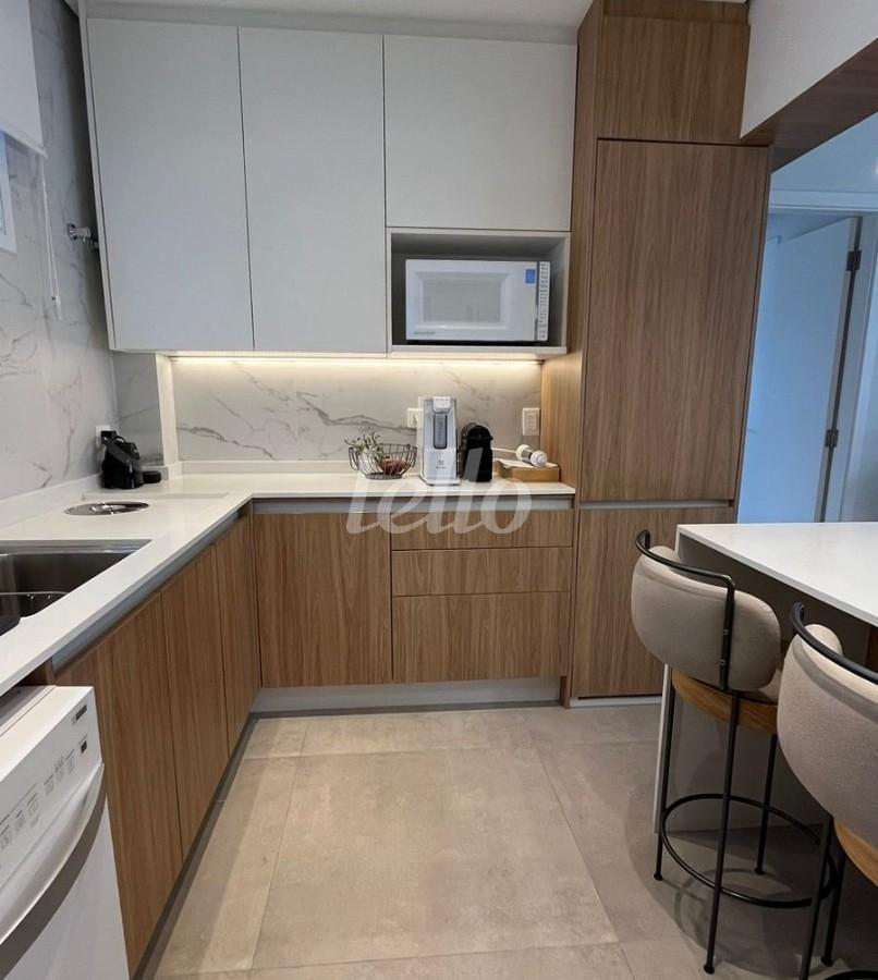 COZINHA de Apartamento à venda, Padrão com 80 m², 2 quartos e 1 vaga em Jardins - São Paulo