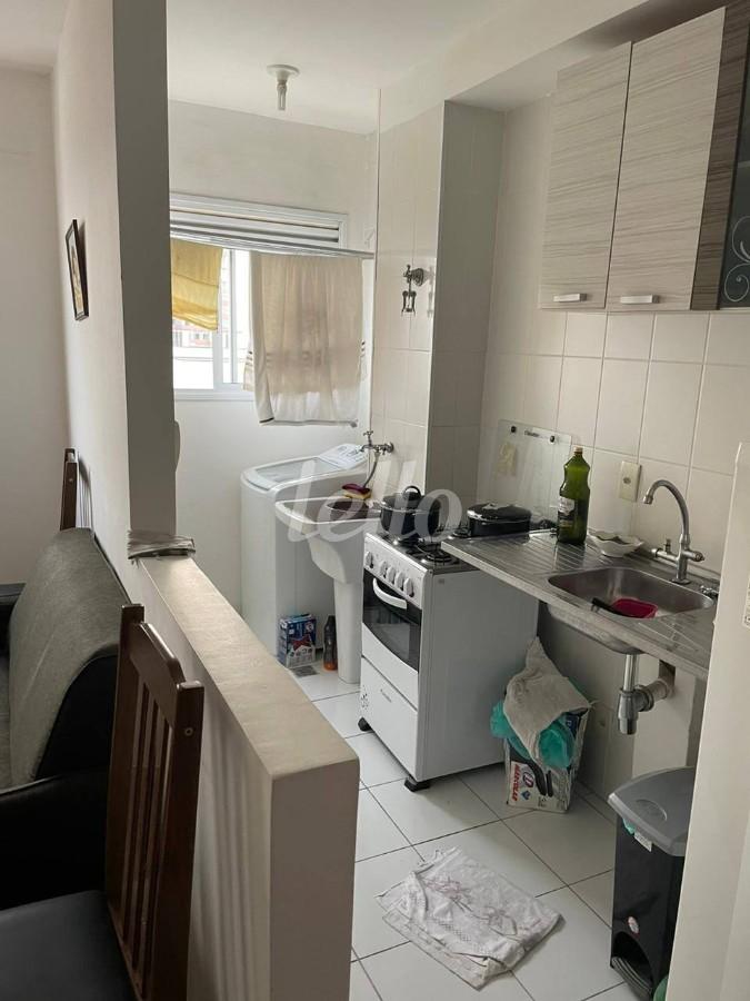 COZINHA de Apartamento à venda, Padrão com 34 m², 1 quarto e em Cambuci - São Paulo