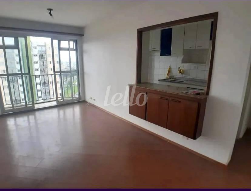 SALA de Apartamento à venda, Padrão com 58 m², 2 quartos e 2 vagas em Chácara Califórnia - São Paulo