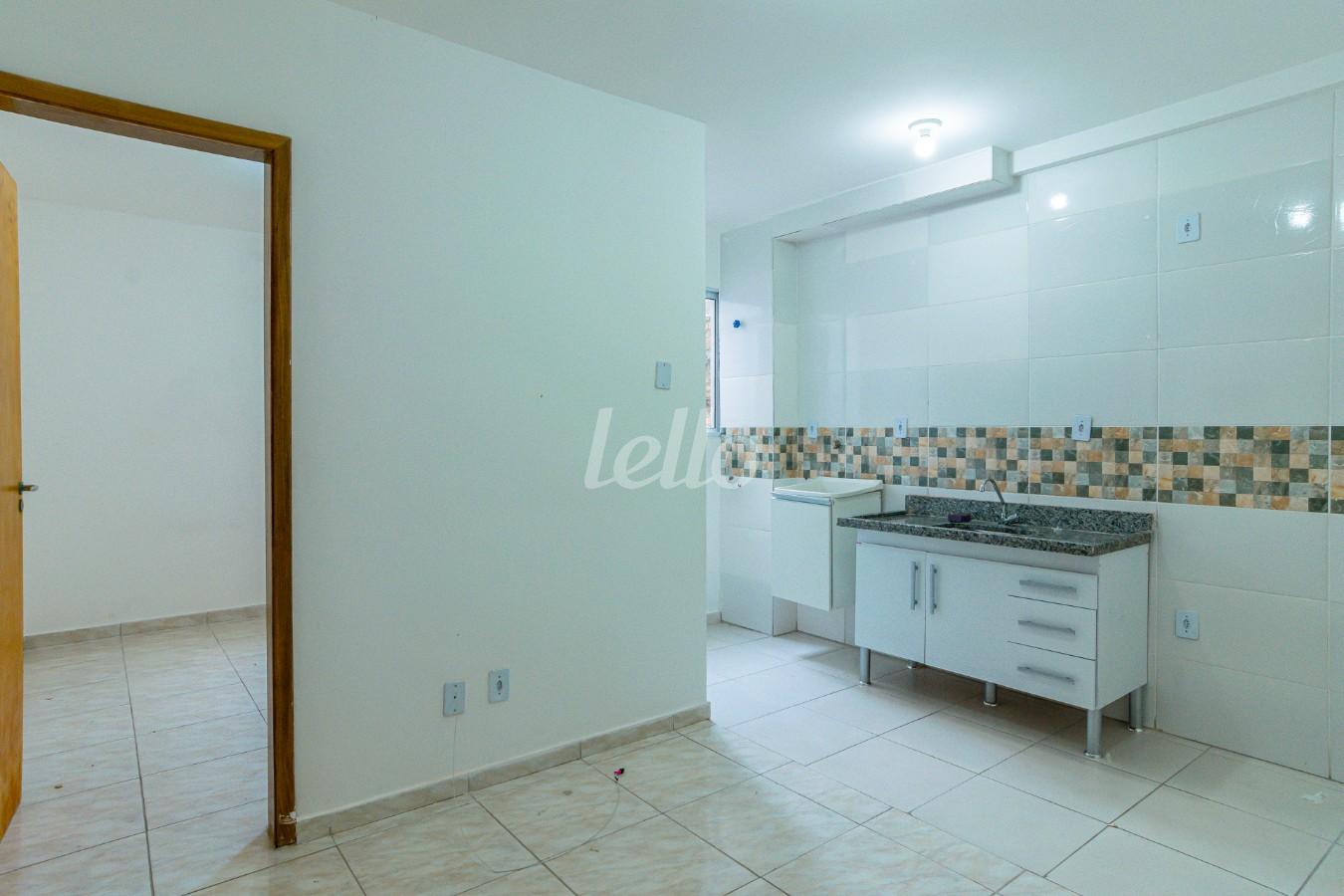 COZINHA de Apartamento à venda, Padrão com 26 m², 1 quarto e em Brás - São Paulo