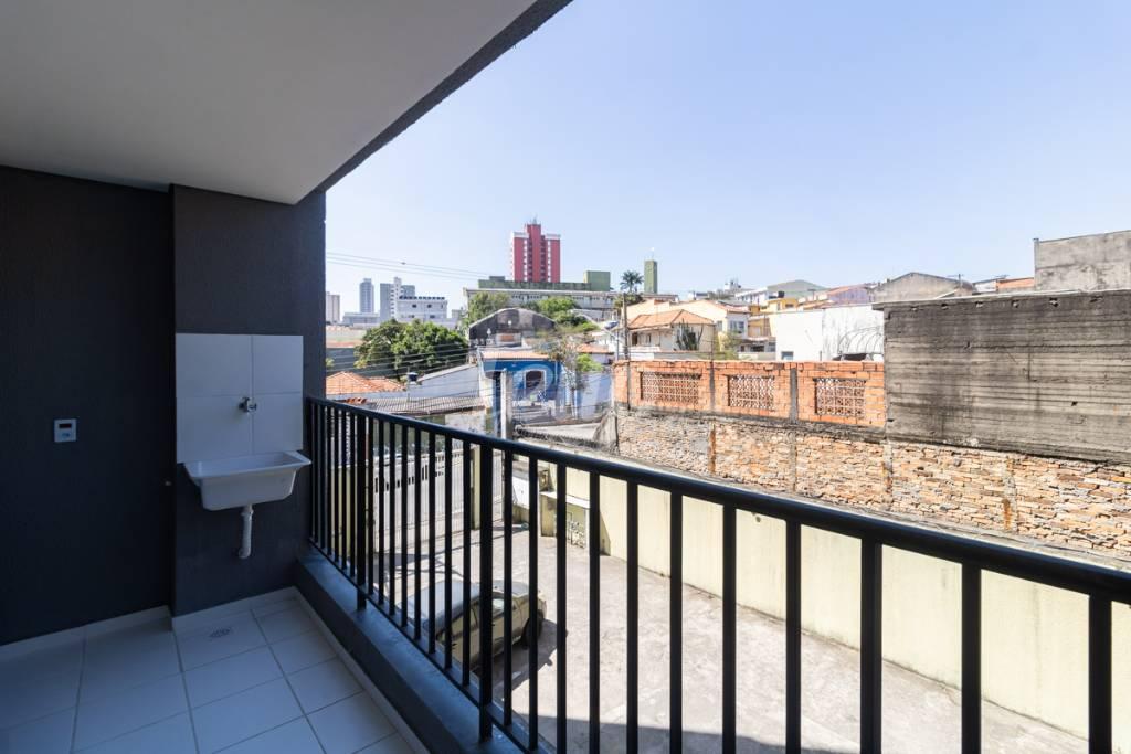 VARANDA de Apartamento à venda, Padrão com 32 m², 1 quarto e em Vila Esperança - São Paulo