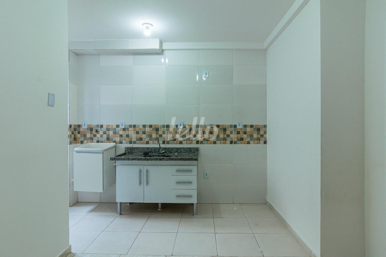 COZINHA de Apartamento à venda, Padrão com 26 m², 1 quarto e em Brás - São Paulo