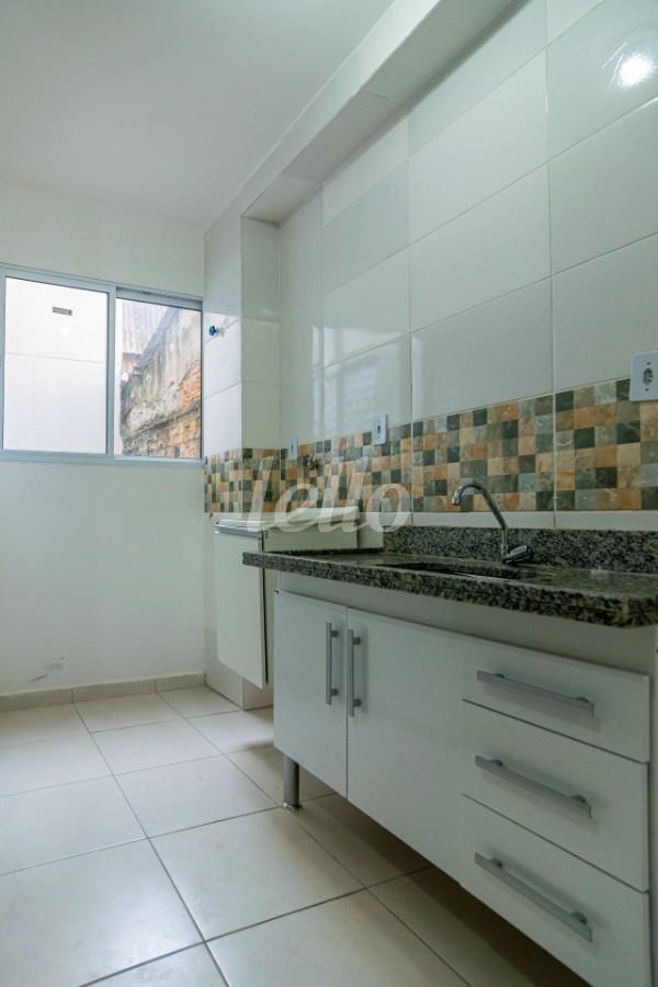 COZINHA de Apartamento à venda, Padrão com 26 m², 1 quarto e em Brás - São Paulo