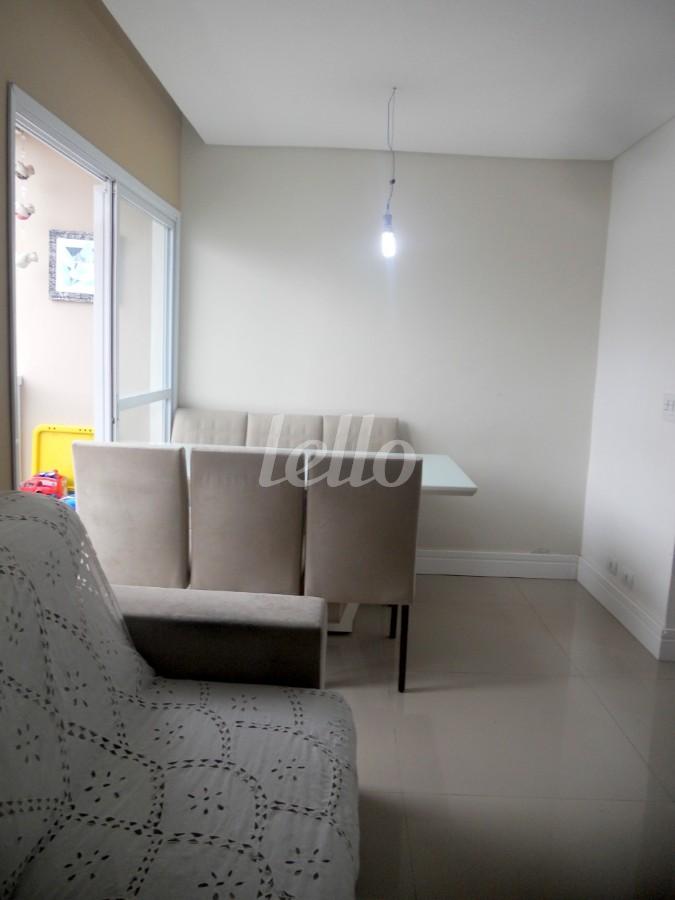 SALA DE ESTAR E JANTAR de Apartamento à venda, Duplex com 95 m², 3 quartos e 1 vaga em Jardim Paraíso - Santo André