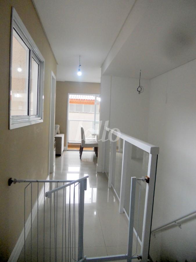 CORREDOR de Apartamento à venda, Duplex com 95 m², 3 quartos e 1 vaga em Jardim Paraíso - Santo André