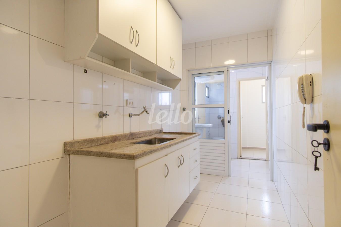 COZINHA de Apartamento para alugar, Padrão com 55 m², 2 quartos e 2 vagas em Vila Bertioga - São Paulo