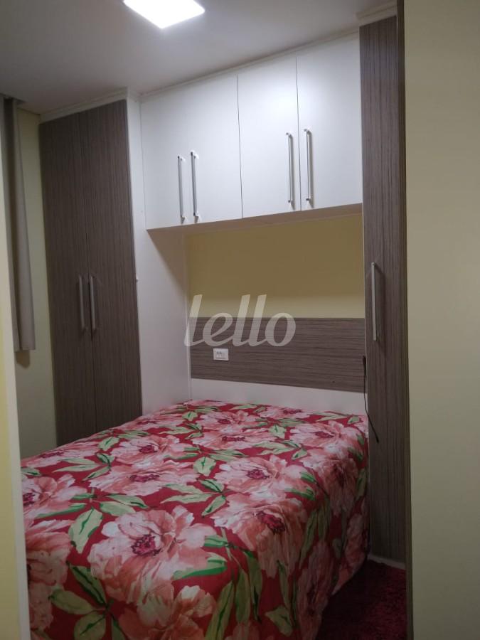 DORMITÓRIO de Apartamento à venda, Padrão com 51 m², 2 quartos e 1 vaga em Vila Antonieta - São Paulo