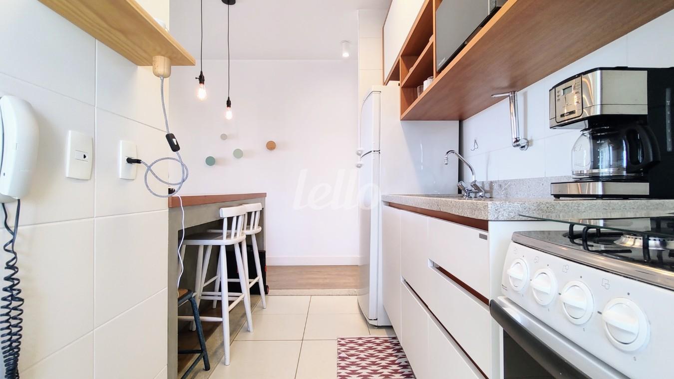 COZINHA AMERICANA de Apartamento à venda, Padrão com 67 m², 2 quartos e 2 vagas em Vila Mariana - São Paulo