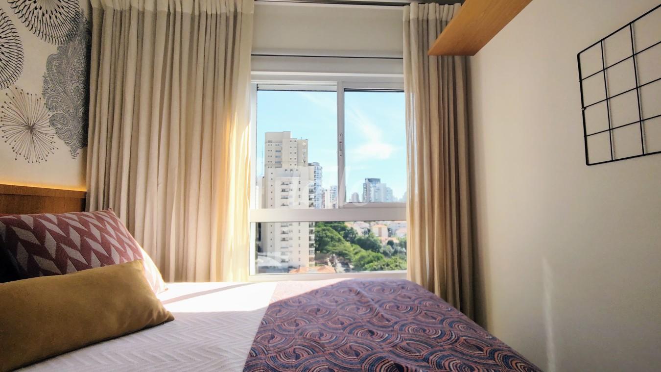 DORMITÓRIO de Apartamento à venda, Padrão com 67 m², 2 quartos e 2 vagas em Vila Mariana - São Paulo