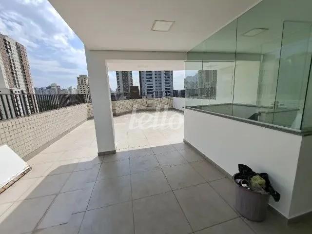 TERRAÇO de Apartamento à venda, Padrão com 183 m², 3 quartos e 3 vagas em Vila Monte Alegre - São Paulo