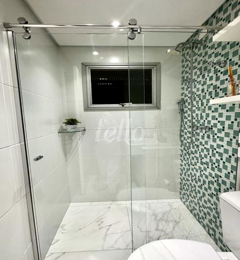 BANHEIRO SOCIAL de Apartamento à venda, Padrão com 75 m², 2 quartos e 2 vagas em Vila Santa Catarina - São Paulo