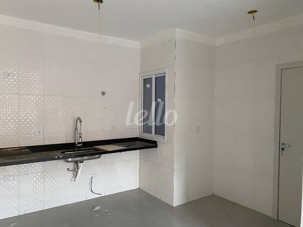 COZINHA de Casa à venda, em condomínio - sobrado com 165 m², 3 quartos e 2 vagas em Vila Bela - São Paulo