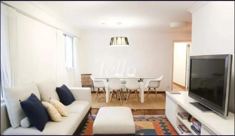 SALA de Apartamento à venda, Padrão com 120 m², 3 quartos e 2 vagas em Vila Clementino - São Paulo