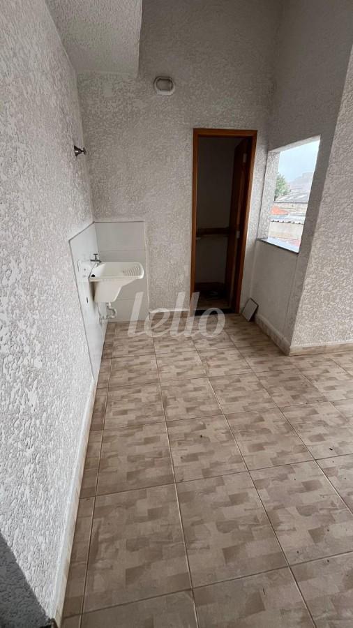 AREA DE SERVIÇO de Apartamento para alugar, Padrão com 102 m², 2 quartos e 1 vaga em Utinga - Santo André