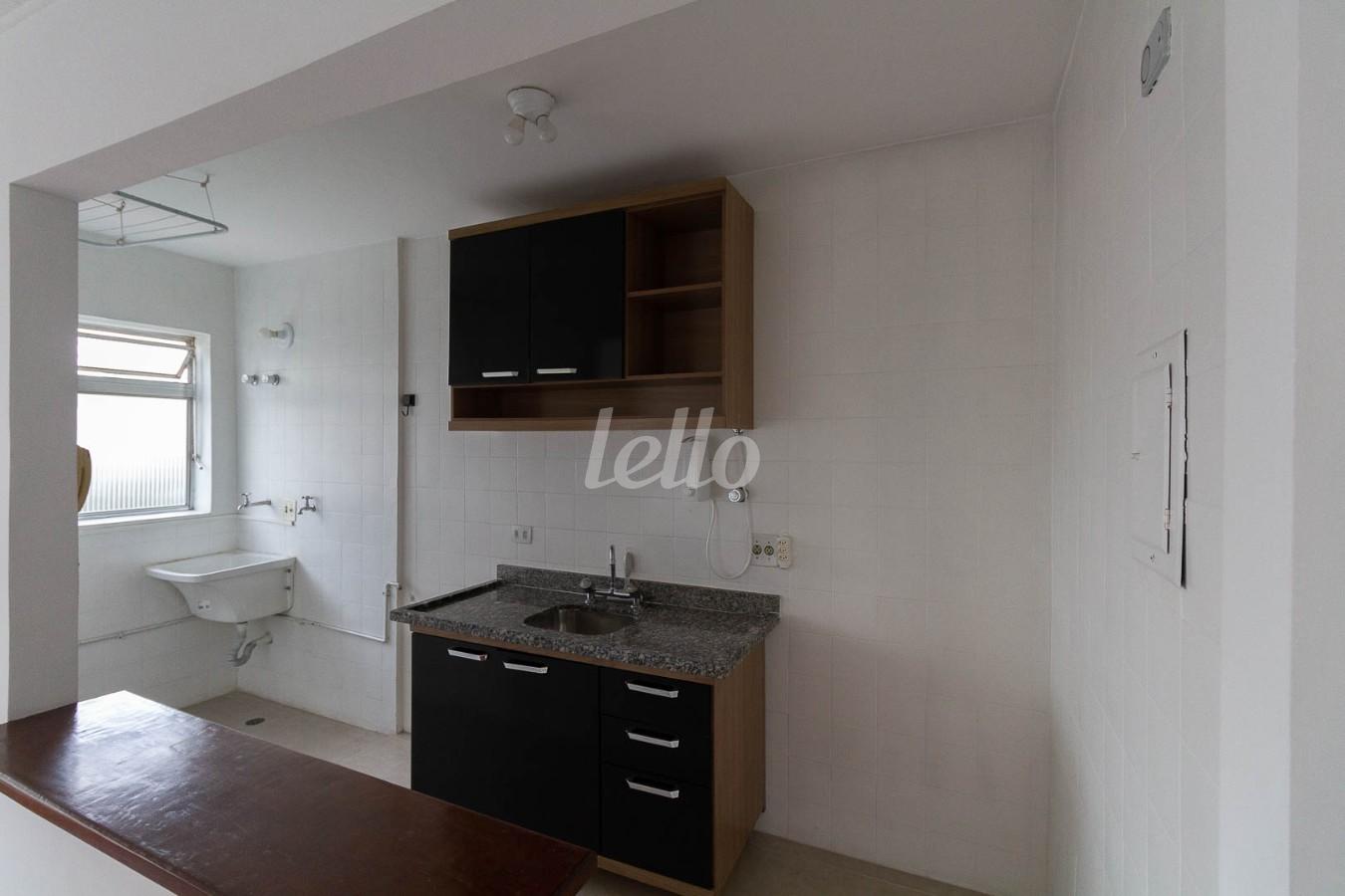 COZINHA de Apartamento à venda, Padrão com 38 m², 1 quarto e 1 vaga em Consolação - São Paulo