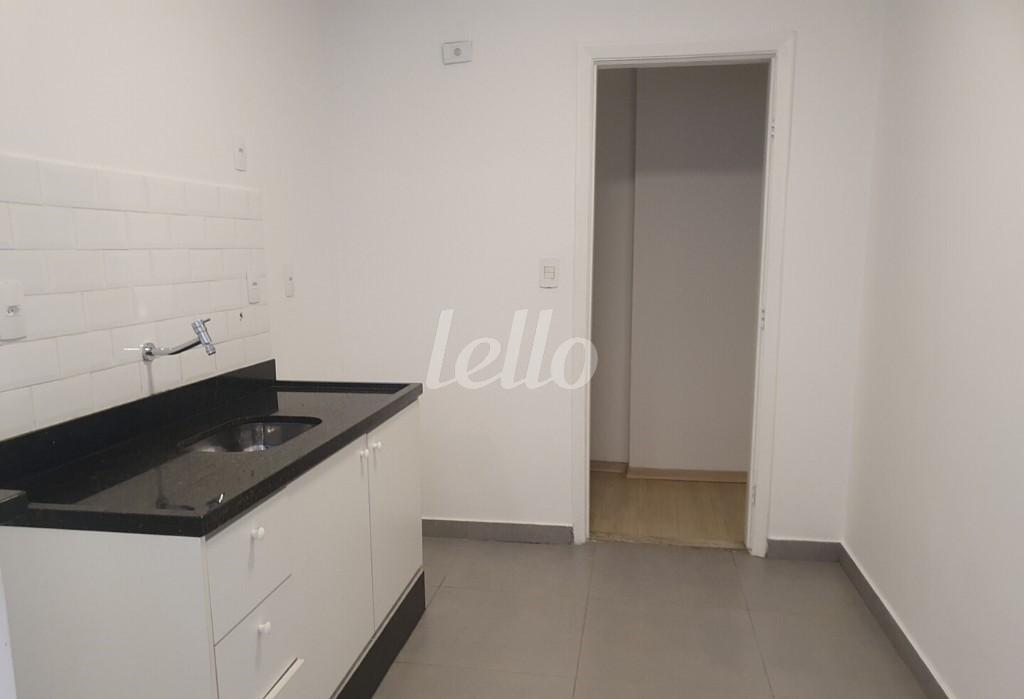 COZINHA de Apartamento para alugar, Padrão com 40 m², 1 quarto e em Consolação - São Paulo