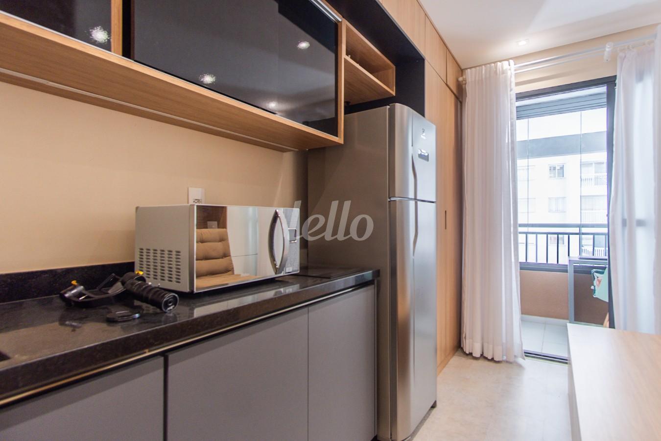 COZINHA de Apartamento para alugar, Padrão com 24 m², 1 quarto e em Centro - São Paulo